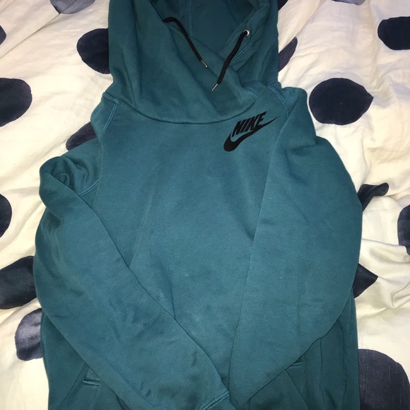 Teal Nike hoodie - Picture 4 of 4